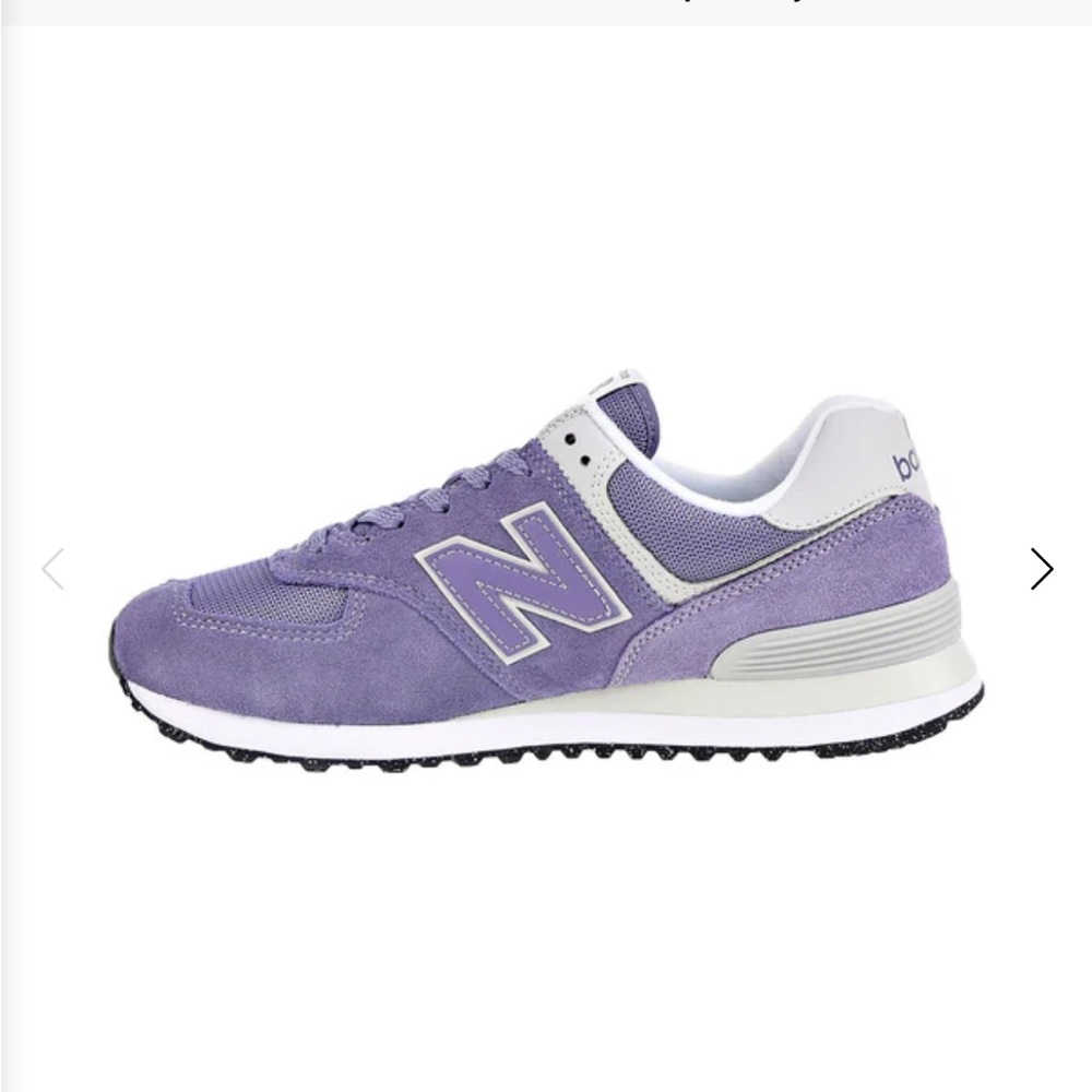 New Balance 574 Purple with Grey - Picture 5 of 7